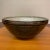 Dark Gray Oversized Studio Pottery Bowl With Earth-Toned Glaze - Mid Century For Sale - Image 8 of 18