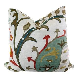Nina Campbell "Beatrice" 22" Pillows-A Pair For Sale