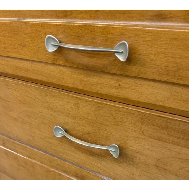 Mid-Century Modern Heywood Wakefield Bachelor Chest For Sale - Image 9 of 10
