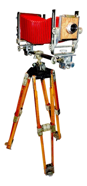 4×5 View Camera Display Circa 1950