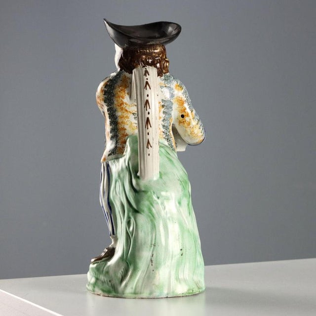 Green Toby Ceramic Jug, Stafforshire For Sale - Image 8 of 10