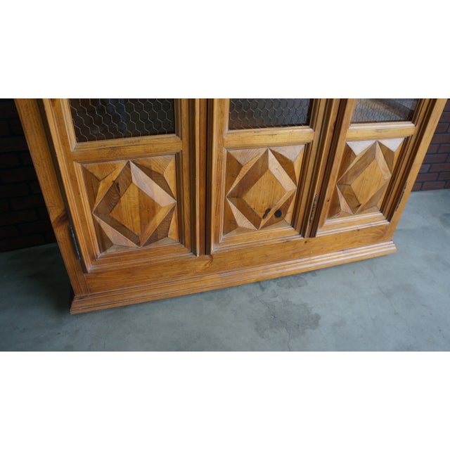Late 20th Century Late 20th Century French Provincial Style China Cabinet For Sale - Image 5 of 10