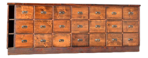 Ironmongers Shop Counter Drawers 1910s, 1890s
