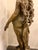 Wood 19th Century French Hand-Carved Venus or Aphrodite Statue in Faux Bronze, Circa 1870 For Sale - Image 7 of 16