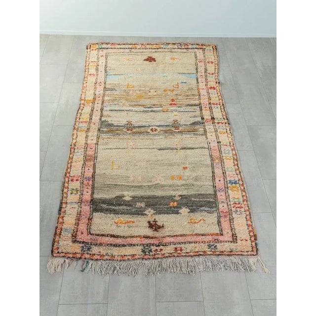 Vintage Boujad Berber Rug, 1980s For Sale - Image 9 of 9