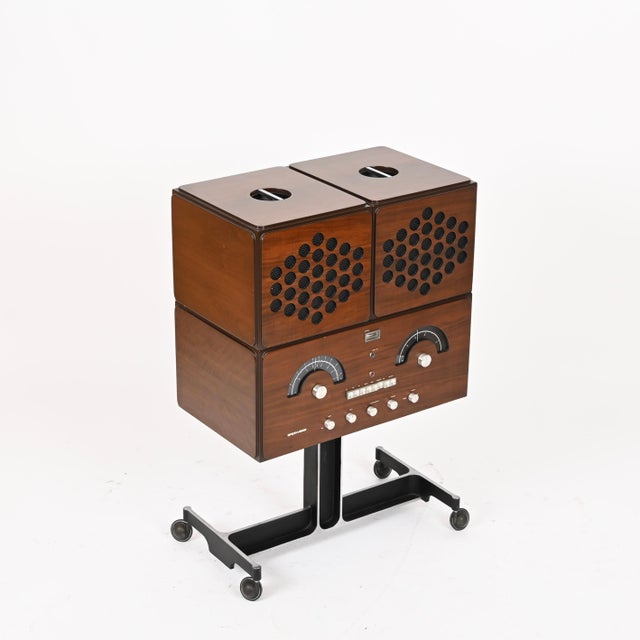 Fabulous brionvega rr126, a.k.a. The “musical pet”. This iconic radio phonograph and record player was designed by achille...