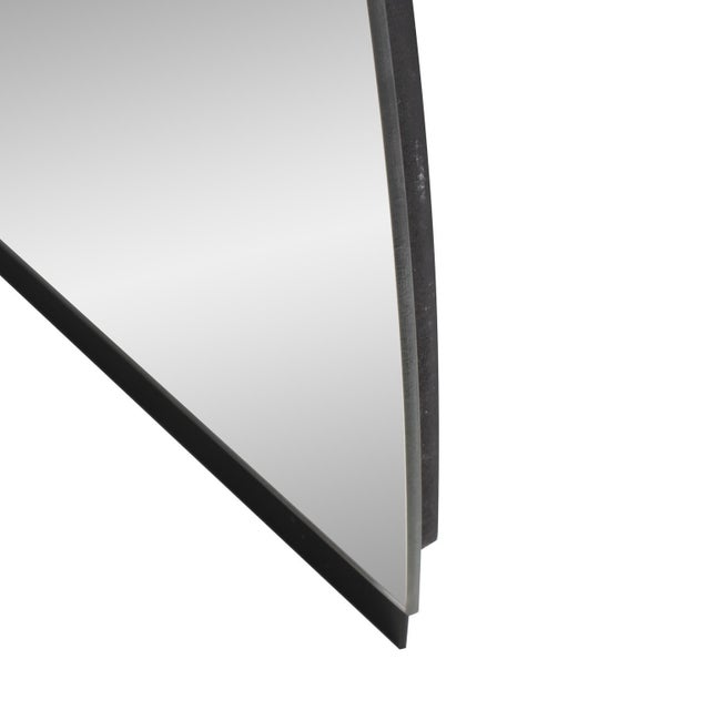 This unique mirror can be hung both vertically and horizontally, offering flexibility to suit your space and style...