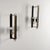 Large Brass and Pressed Glass Sconces by Jacques Adnet, France, 1960s, Set of 2 For Sale - Image 18 of 18