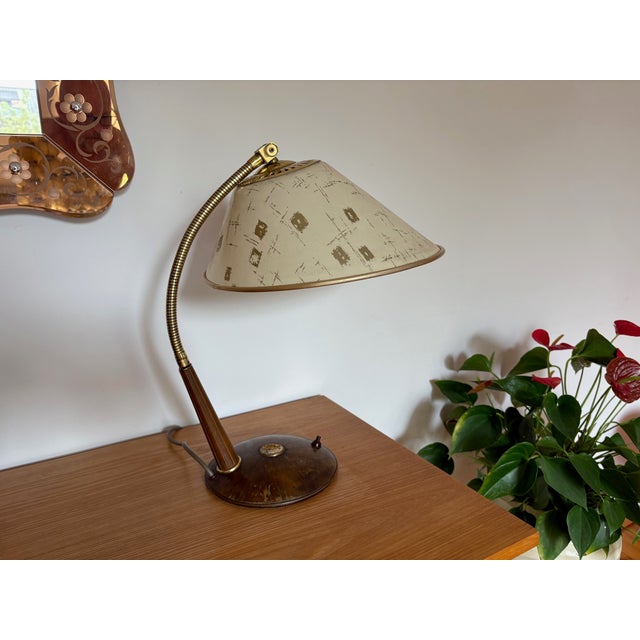 Mid-Century Modern Table Lamp from Temde Leuchten, Germany, 1960s For Sale - Image 3 of 15