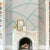 Schumacher Sample - Schumacher Deco Palms Wallpaper in Seaglass For Sale - Image 4 of 5