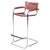Bauhaus Bar Chair in Chromed Steel and Faux Leather, Germany, 1970s For Sale - Image 12 of 12