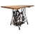 Vintage English Cast Iron Sewing Machine Base Table, 1900s For Sale - Image 9 of 12