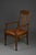 This striking armchair originates from Central Europe in the late Art Deco period, c. 1925–1935. Crafted in solid oak, it...