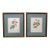 Pair of P. J. Redoute French Botanical Still Life Roses Framed Prints For Sale