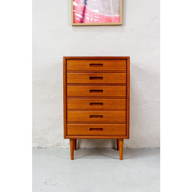 Danish Chest of Drawers in Teak, 1980s For Sale - Image 14 of 14