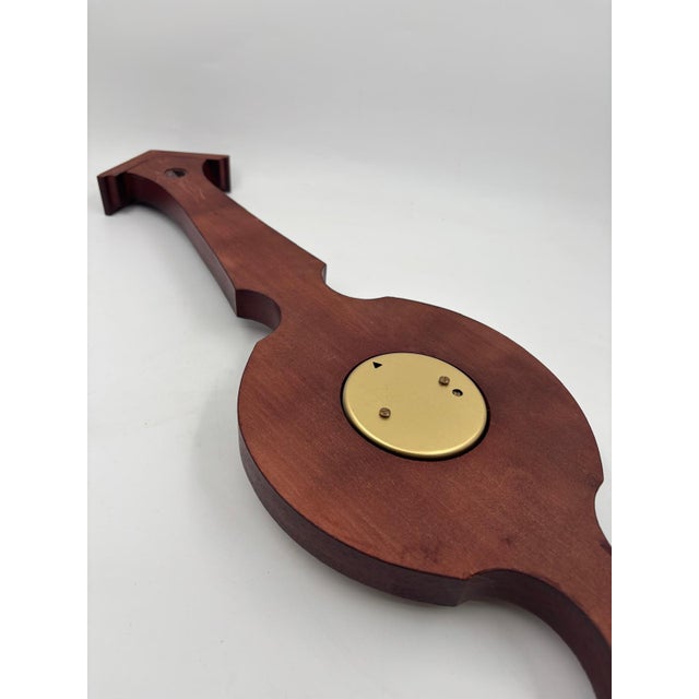 Barometer with Thermometer, 1950s For Sale - Image 6 of 18