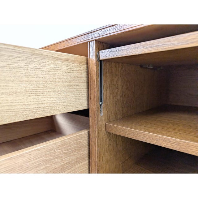 Brown Sideboard in Oak by Knut & Marianne Hagberg for Ikea, 2010s For Sale - Image 8 of 9