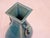 Chinese Vintage Chinese Turquoise Ceramic Vase For Sale - Image 3 of 4