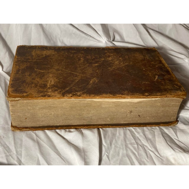 American Scott’s Bible 1832 Family Bible of Early American Northrop. Northrup Ancestors (The Line of Cyrus, B. 1773) &This Branch of the Bostwick Family. For Sale - Image 3 of 12