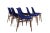 Textile Chairs by Vittorio Dassi, 1950s, Set of 6 For Sale - Image 7 of 15