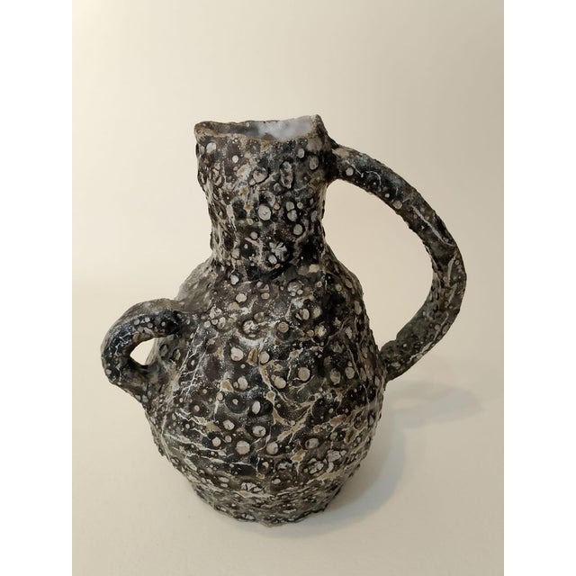 Mid-Century Brutalist Ceramic Vase, 1960s-1970s For Sale - Image 9 of 9