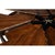 Contemporary Round Jupe Dining Table, Medium – Brown Oak with Stainless Steel Trim For Sale In Raleigh - Image 6 of 11