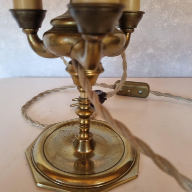 Art Nouveau Bouillotte Desk Lamp, 1920s For Sale - Image 6 of 17