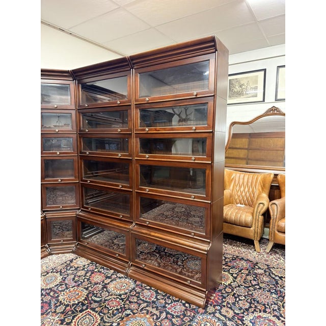 Vintage English Corner Bookcase For Sale - Image 18 of 18