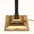 Antique Neoclassical Brass and Enamelled Tole Floor Lamp, 1930 For Sale - Image 6 of 8