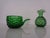 Italian Green Bubble Glass Vase & Bowl from Empoli, 1960s, Set of 2 For Sale - Image 16 of 16