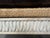 Brown French Provincial Style Bench W/ Rush Seat & Leather Cushion For Sale - Image 8 of 16
