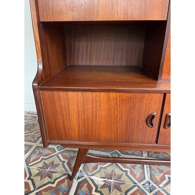 Mid-Century Modern Highboard by Louis Van Teeffelen for Webe, 1950s For Sale - Image 13 of 17