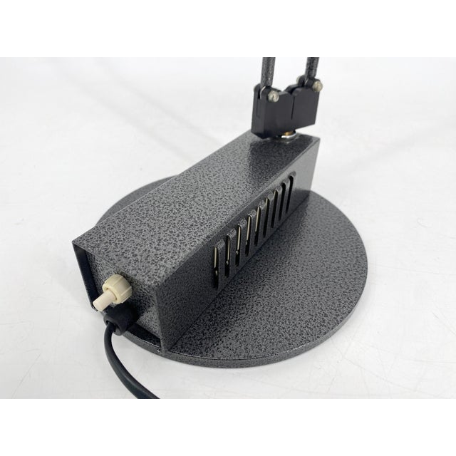 Postmodern W. O. Table Lamp by Sacha Ketoff for Aluminor, France, 1985 For Sale - Image 16 of 18