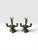 1910s Pair of Antique Victorian Silver Plate Cherub Two-Light Candlesticks For Sale - Image 5 of 12