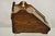 Antique Victorian Oak and Brass Fireplace Coal Scuttle Box Bucket W/ Scoop For Sale - Image 9 of 11
