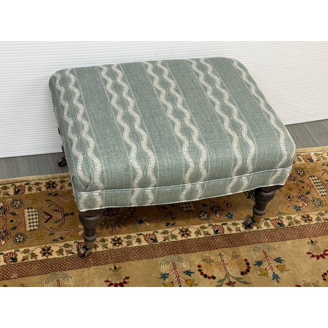 2020s Lee Industries Bespoke Ottoman, Style 1442-00 For Sale - Image 5 of 12