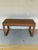 Sleek Arteriors Meyer Leather Desk, warm cognac finish. Clean architectural legs. Original Retail $5825. Showroom floor...
