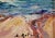 Impressionist Bruno Retaux, La Mediterranee, 1973 For Sale - Image 3 of 7