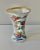 Chinoiserie Small Vintage Chinoiserie Multicolor Crane Decor Porcelain Vase From Europe For Sale - Image 3 of 6