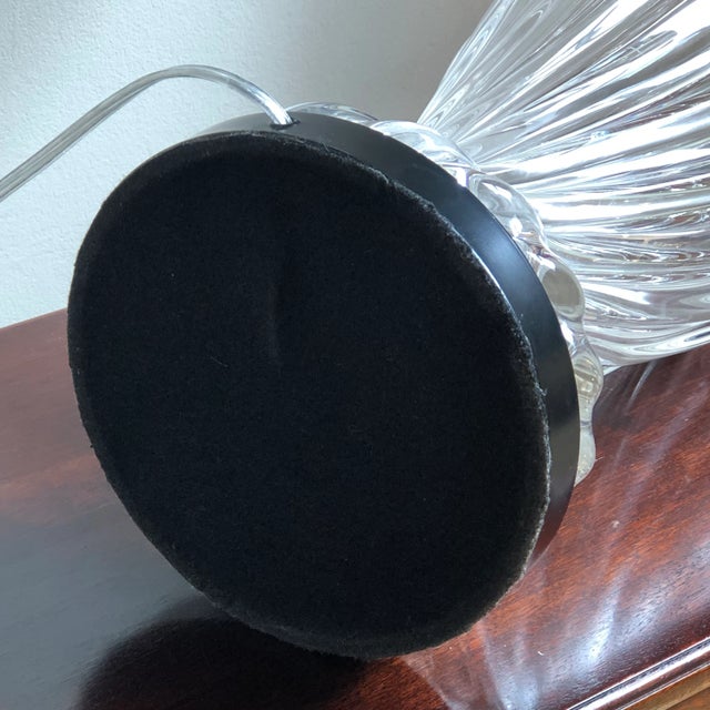 Mid-20th Century Murano Style Handblown Glass Table Lamp For Sale - Image 10 of 12