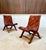 Set of Spanish Oak Leather Strap Chairs by Pierre Lottier for Valmazan, 1950s For Sale - Image 18 of 18
