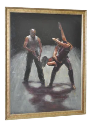 Contemporary Modern Dance Painting by Margaret Ware