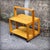 Mid-Century Modern Folding Serving Table in Scandinavian Pine, 1970s For Sale - Image 3 of 18