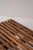 Wood Vintage Sculptural Wooden Slatted Coffee Table, 1970s For Sale - Image 7 of 10