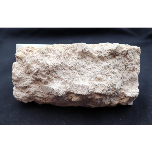 White Reclaimed Vintage White Ceramic Bathroom Soap Dish For Sale - Image 8 of 8