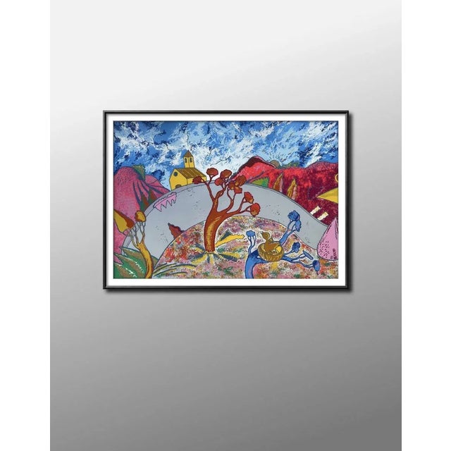 Blue Collina rossa, 1995 Luca Alinari For Sale - Image 8 of 10