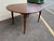 20th Century Henkel Harris Queen Anne Style Expandable Oval Solid Mahogany Dining Table For Sale - Image 10 of 18