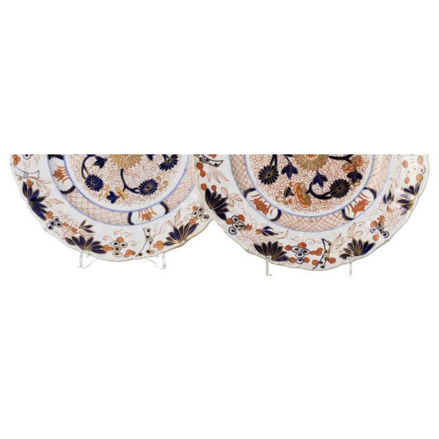 Earthenware Plates by Masons, Set of 2 For Sale - Image 6 of 8