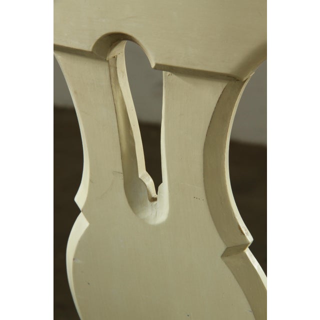 Vintage Louis XV Swedish Rococo Conservatory Chairs, 1900s, Set of 4 For Sale - Image 13 of 18