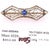 14 Karat Yellow Gold With Sapphire Center Stone Filigree Brooch For Sale - Image 4 of 9